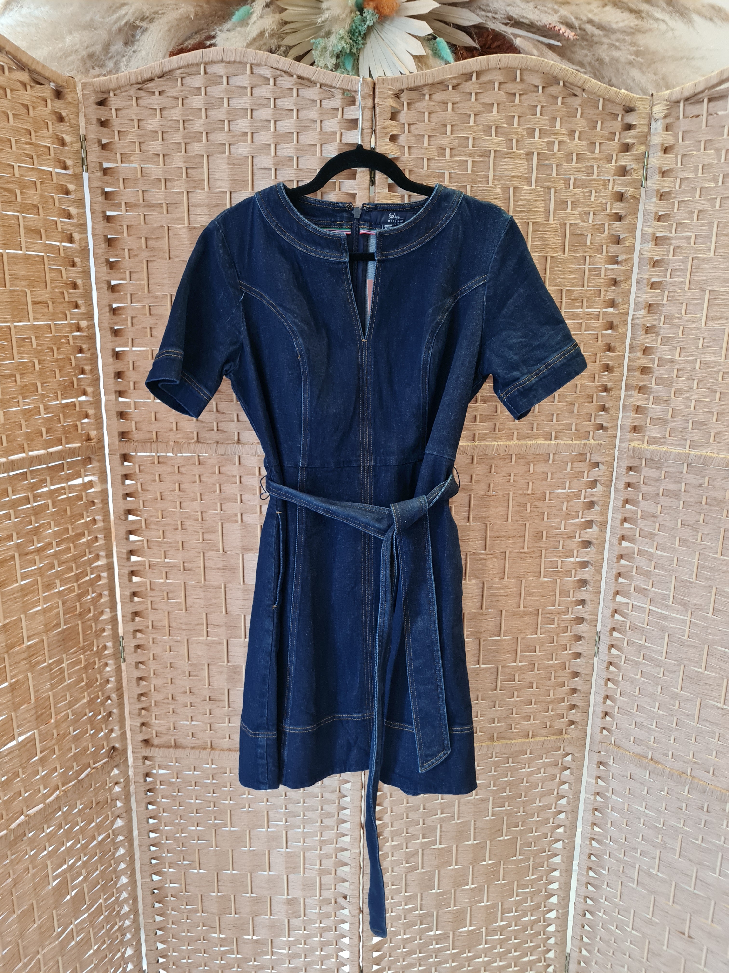Boden denim dress 14P – The Wardrobe