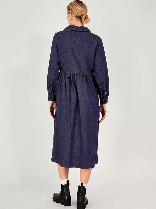 monsoon denim dress Lulu Denim Dress Blue | Day Dresses