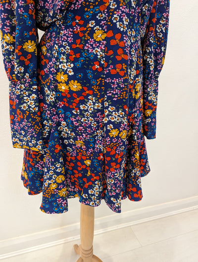 AX Paris Navy Floral Dress 10