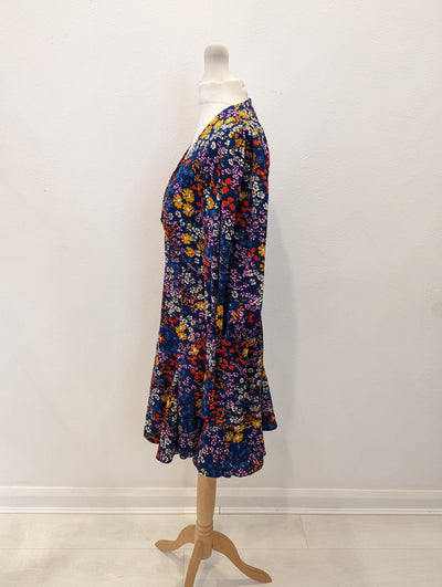 AX Paris Navy Floral Dress 10