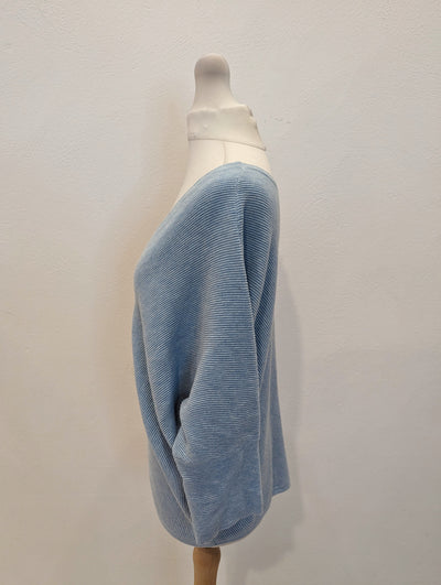 Phase Eight Blue/Grey Knitted top S