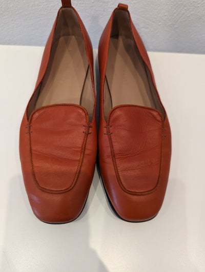Dear Frances Cruise Loafers Burnt Red Size 4.5