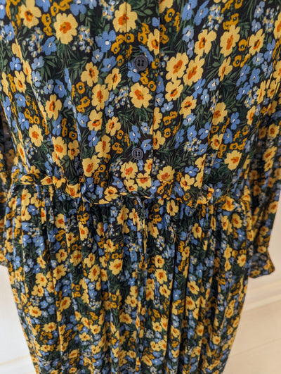 Hush Yellow Floral Maxi Size 12