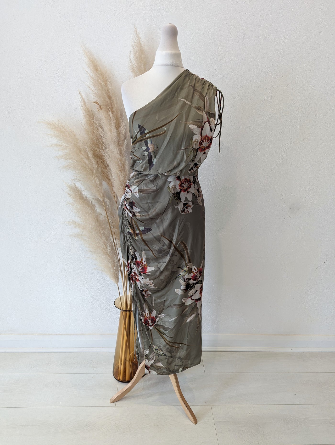 All saints Sage Floral Dress 10