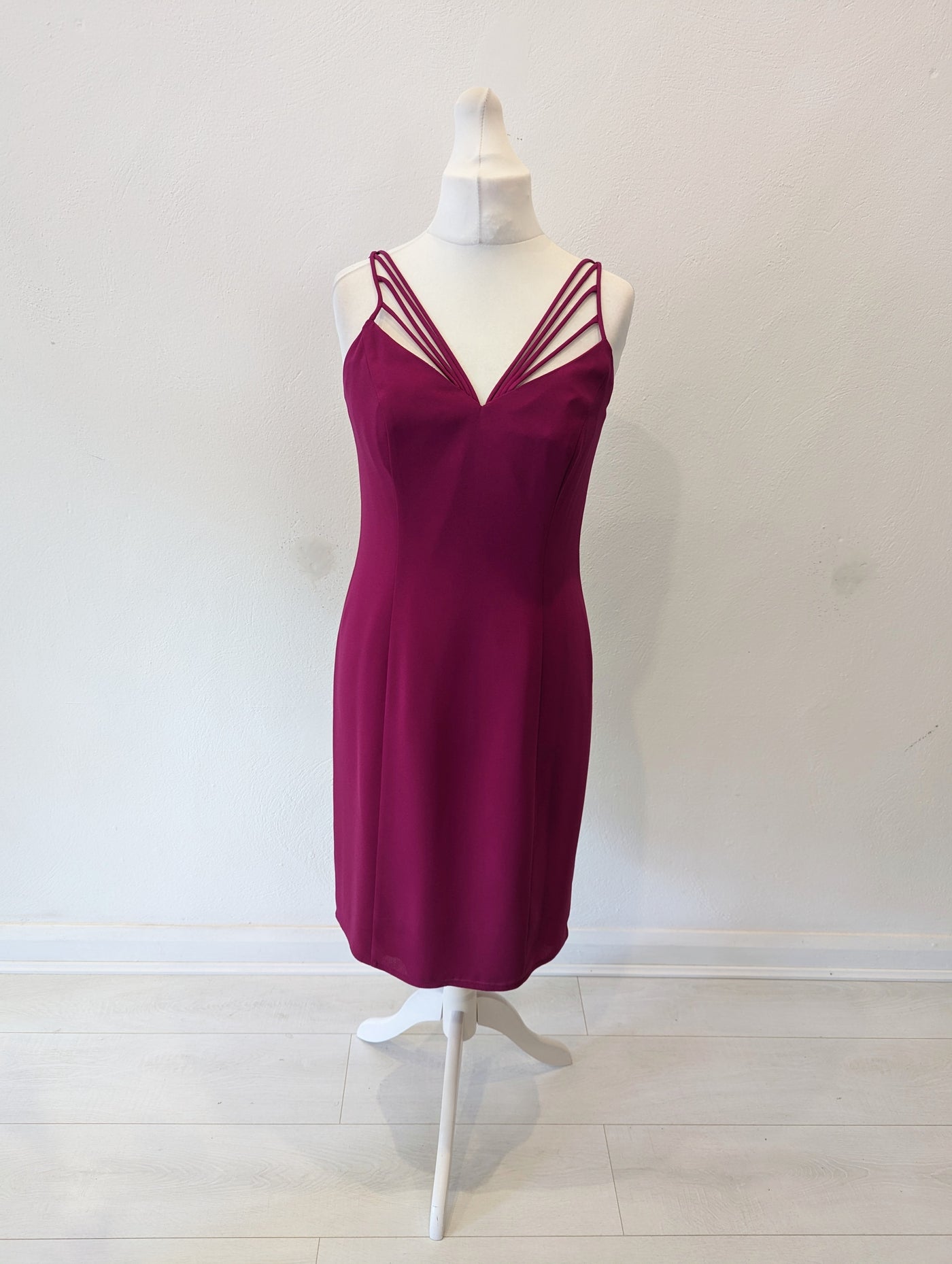 Frank Usher’ Deep pink cocktail dress - size 14