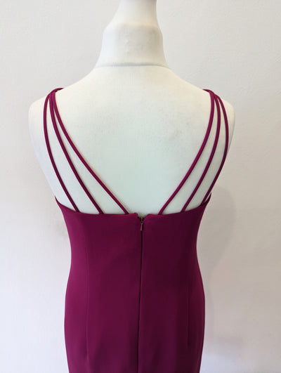 Frank Usher’ Deep pink cocktail dress - size 14