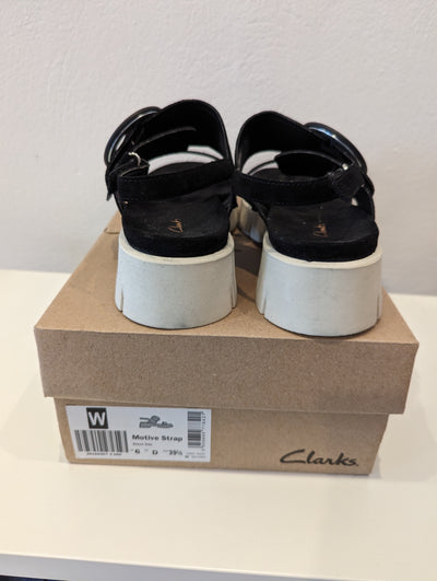 Clarks chunky sandals 6 NWT RRP £80