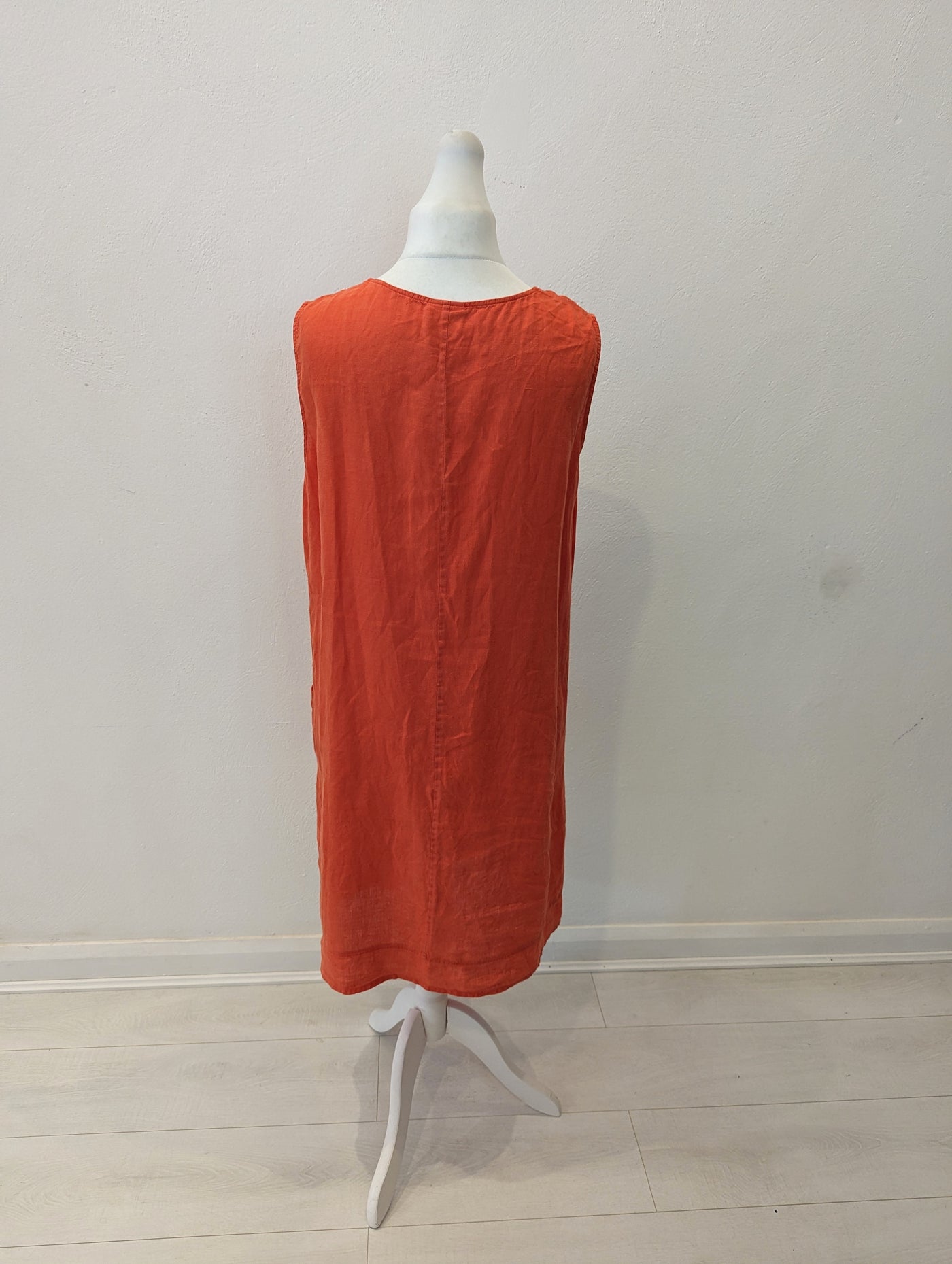 East Orange Linen Smock Dress Size 16