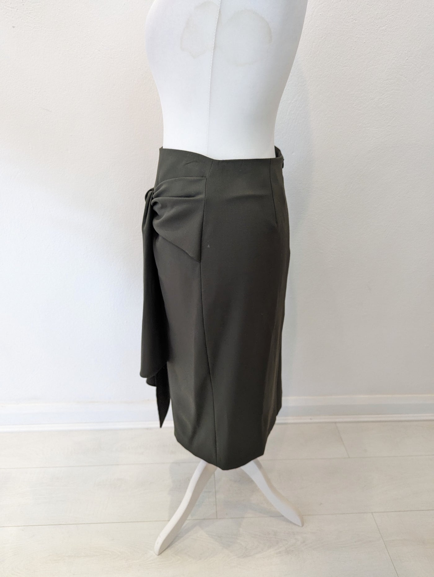 The Fold Khaki Skirt 12