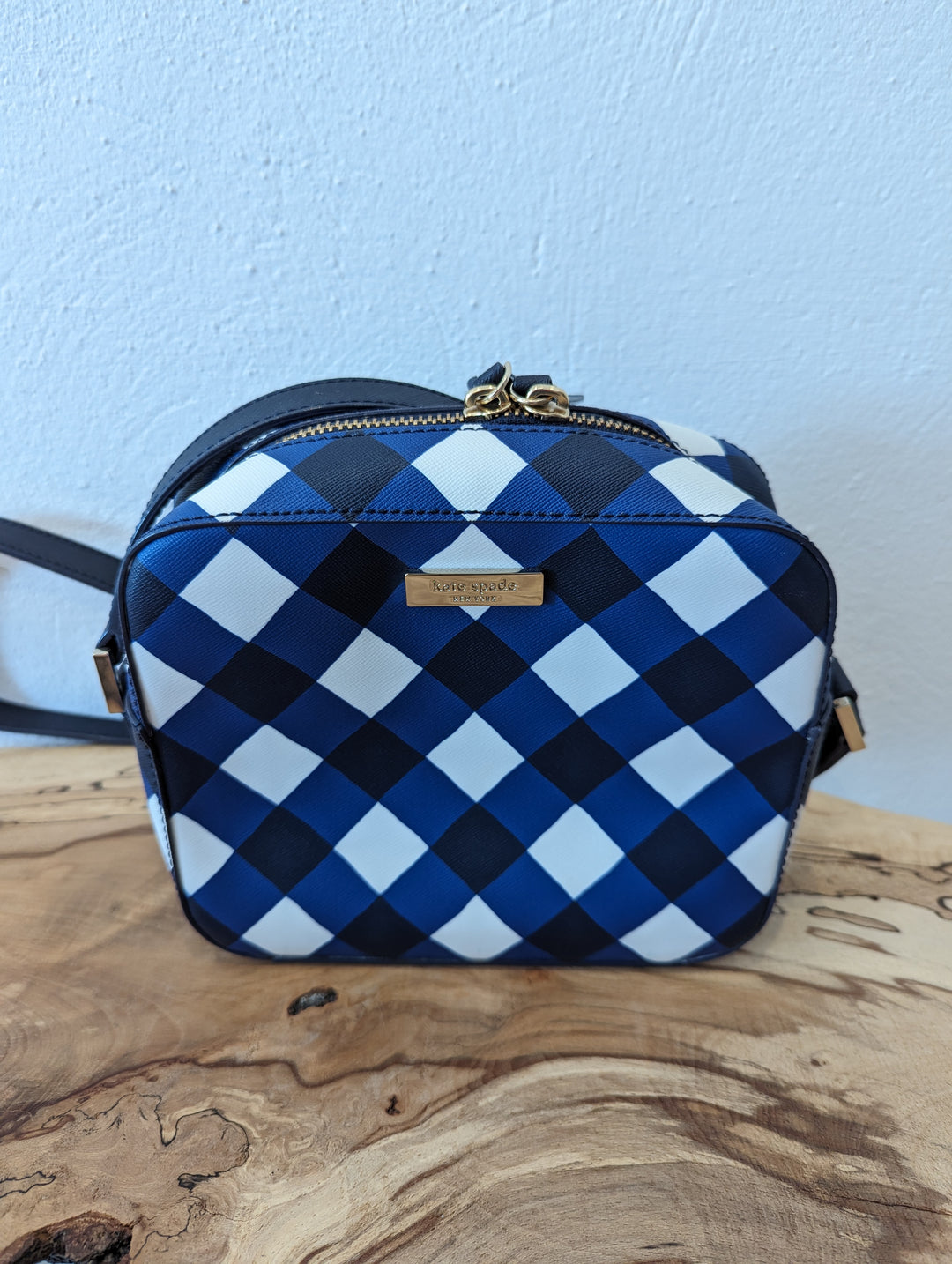 Kate spade blue sling bag best sale