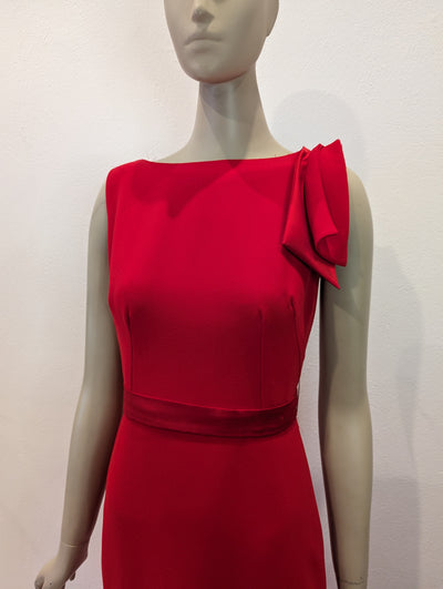 Dress Code red with bow shoulder dress 8 RRP £290