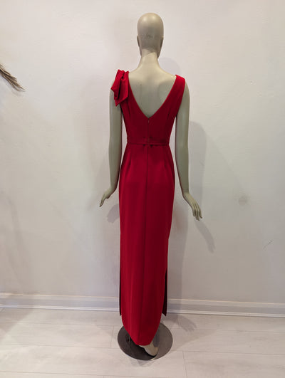 Dress Code red with bow shoulder dress 8 RRP £290