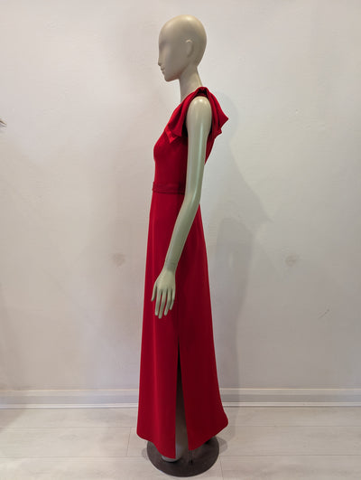 Dress Code red with bow shoulder dress 8 RRP £290