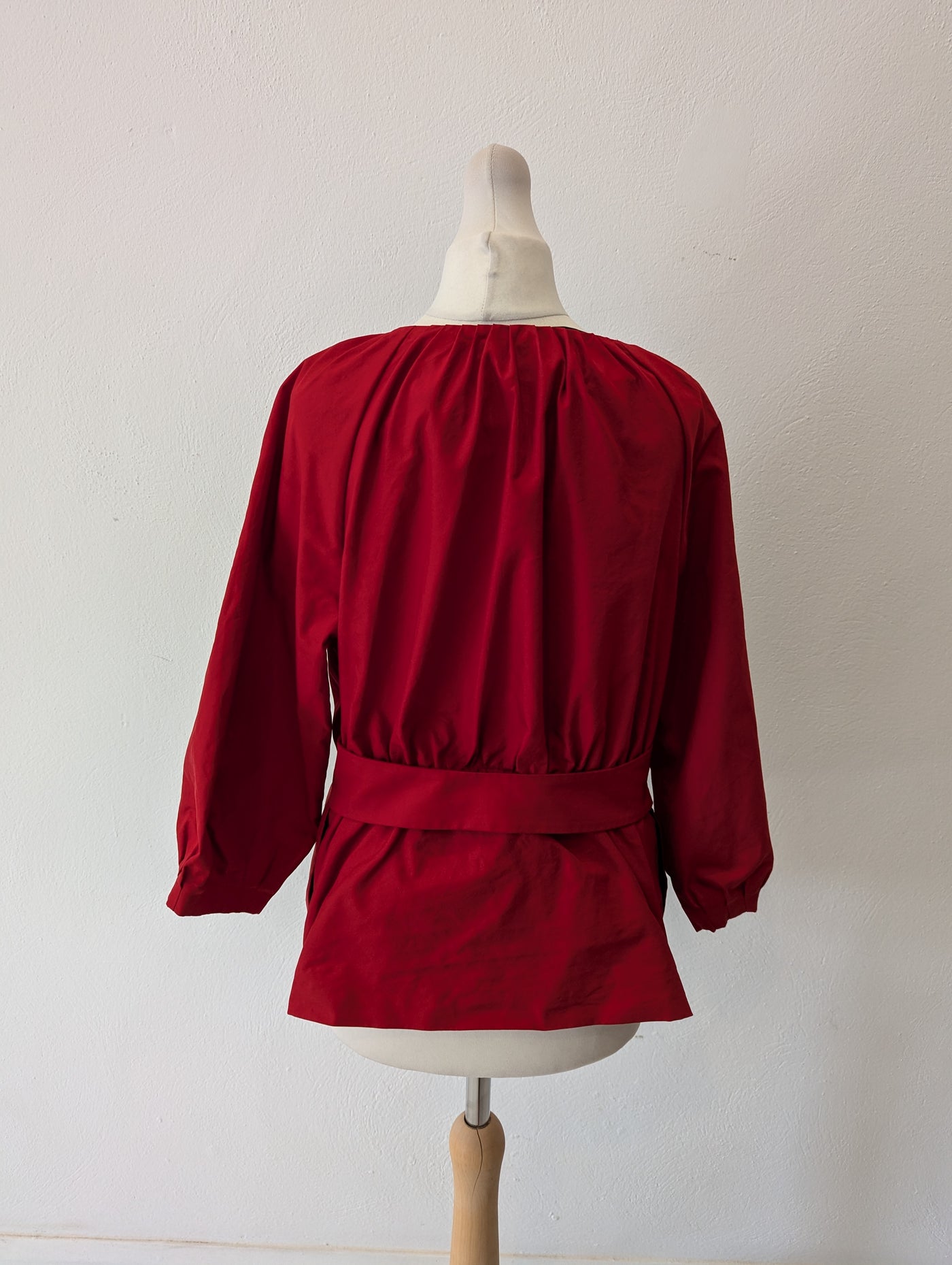 DKNY Red Zip Front Top 8