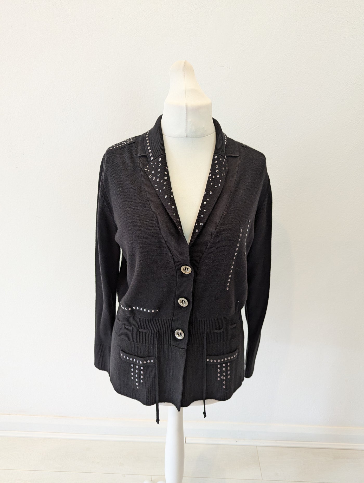 Gelco Black Studded Cardigan 14