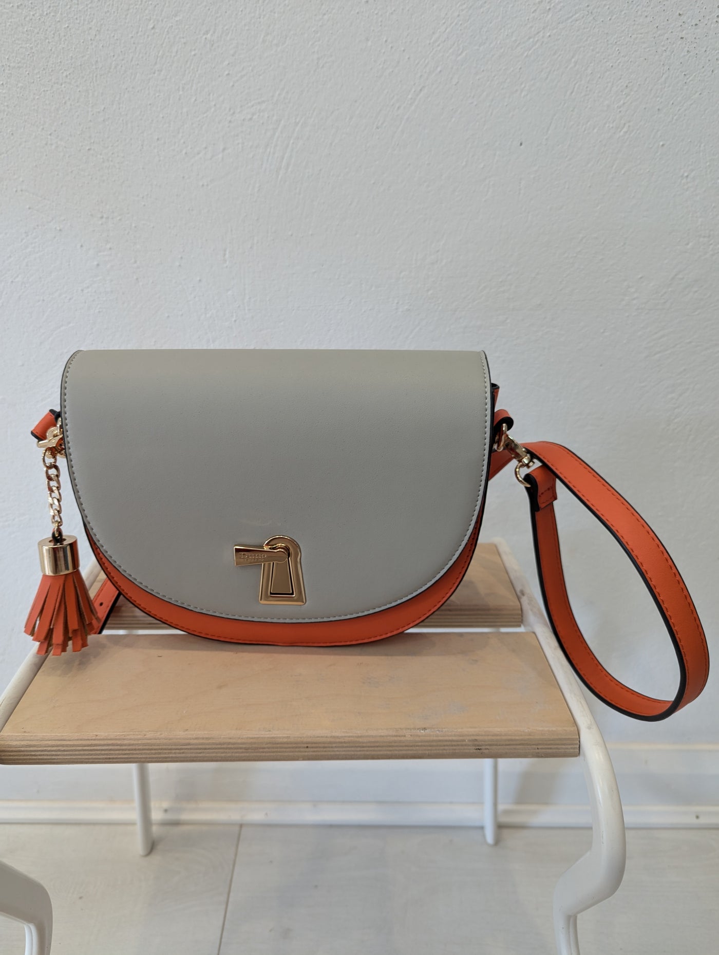 Dune Orange/Grey Crossbody Bag