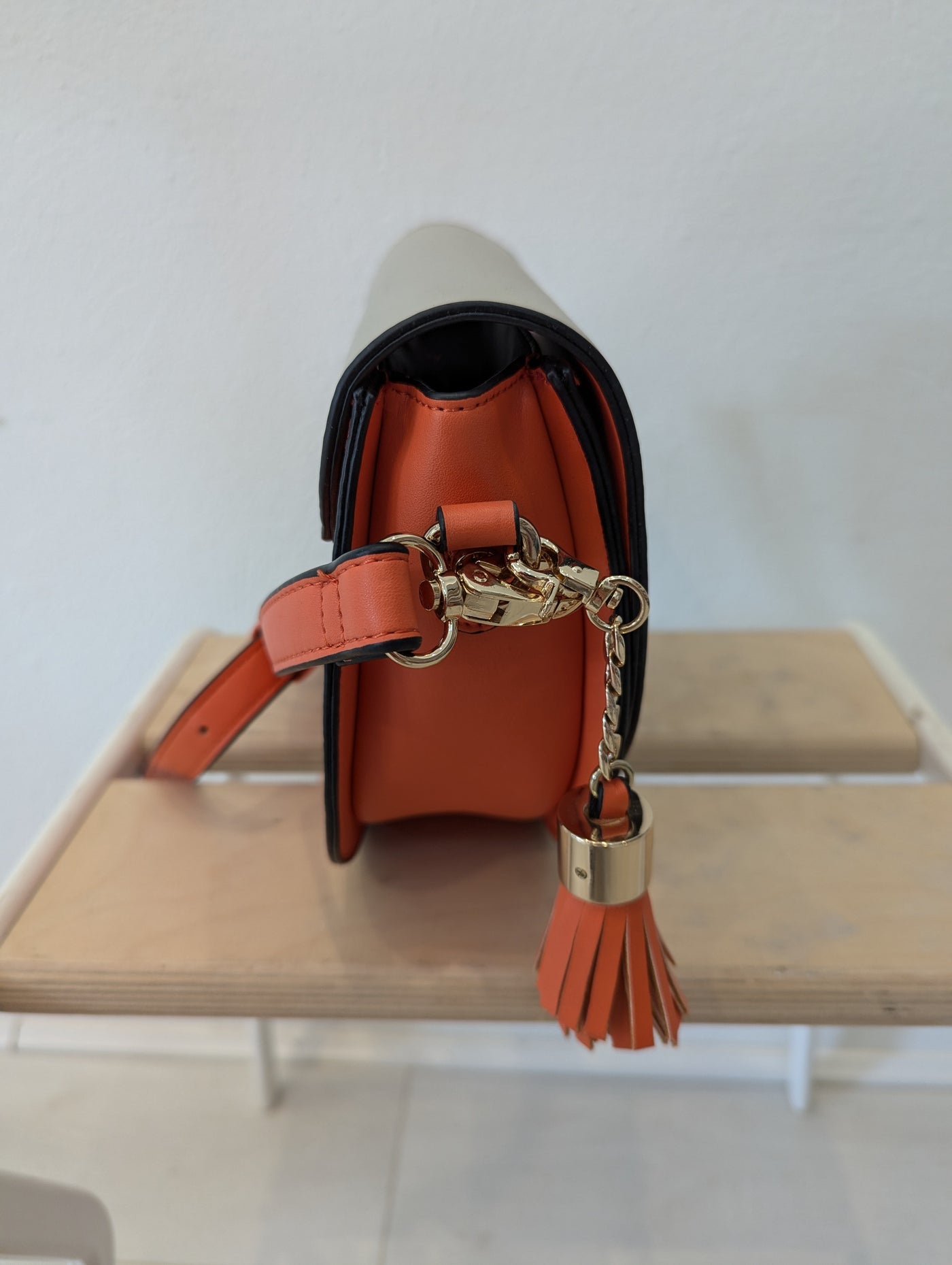 Dune Orange/Grey Crossbody Bag