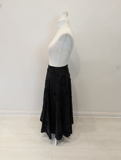 Phase Eight Black Ribbon Skirt 14