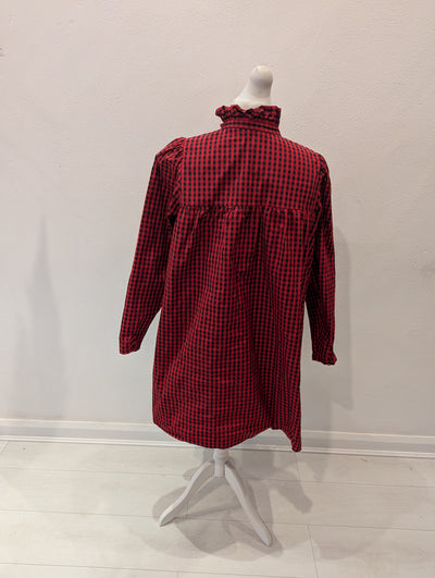 H&M Red Check Dress L