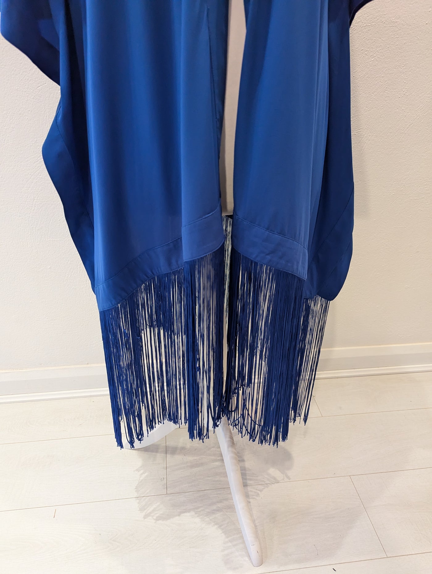 Celeb Boutique Blue Fringed Coverup