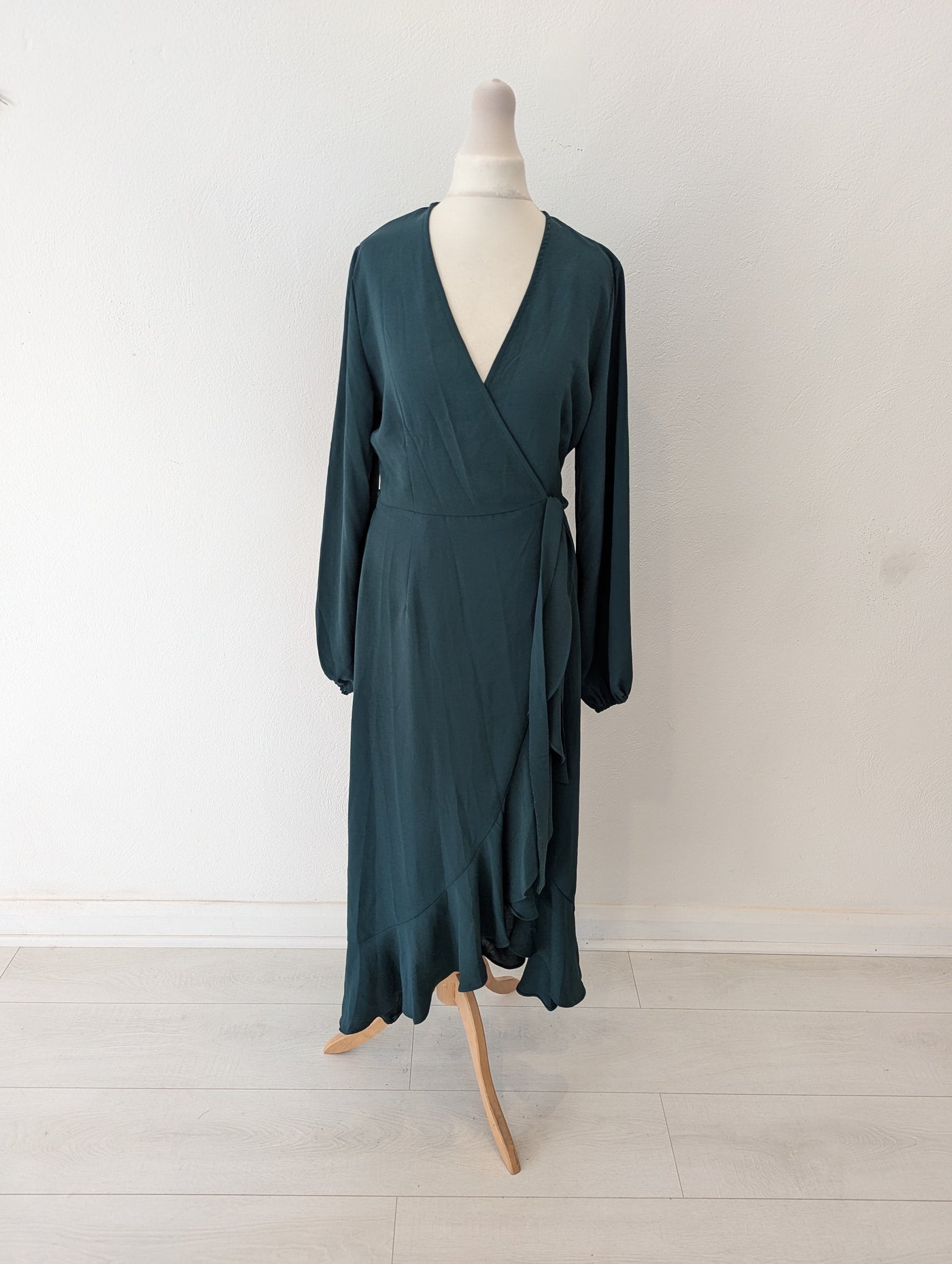 Kilky Green Wrap Dress S