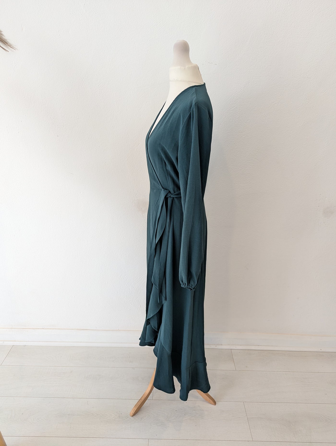 Kilky Green Wrap Dress S