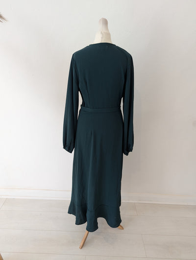 Kilky Green Wrap Dress S