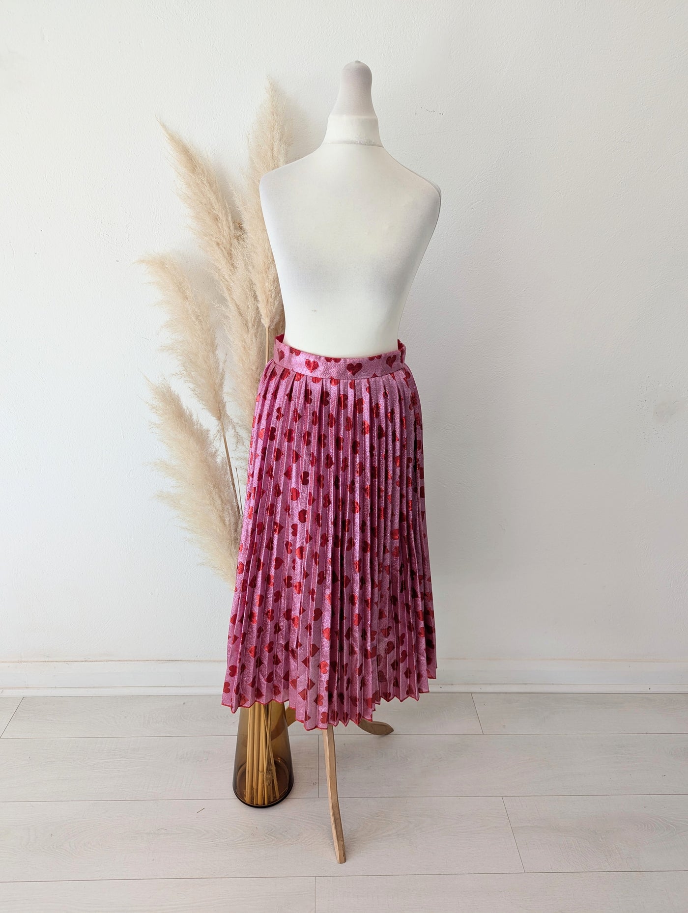 Foreva young Pink Heart Skirt M/10