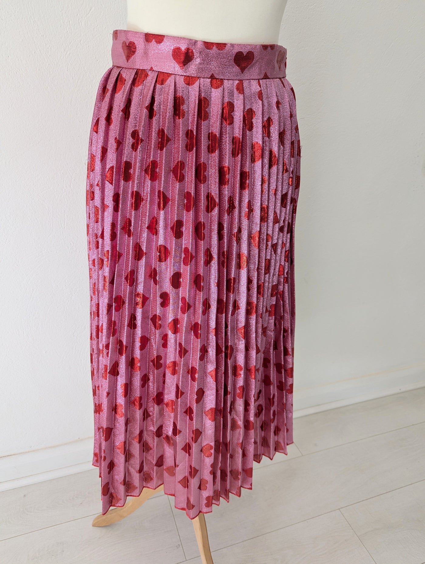 Pink heart skirt best sale