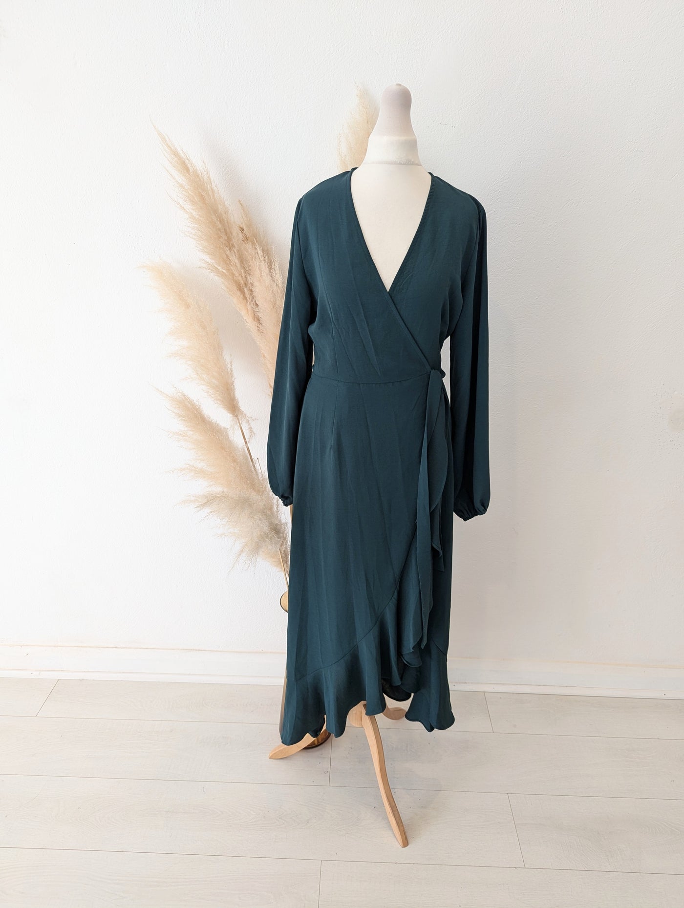 Kilky Green Wrap Dress S