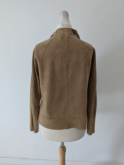 Jigsaw Suede Waterfall Jacket S/M