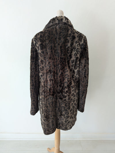 Pull & Bear Leopard coat M