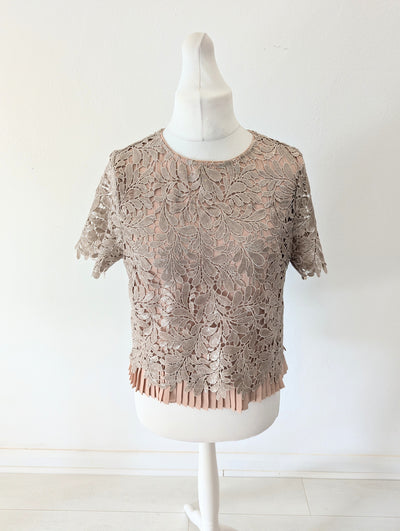 Darling London Blush Sequin top 14