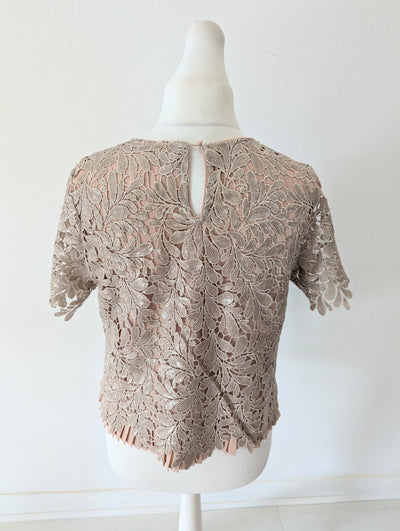 Darling London Blush Sequin top 14