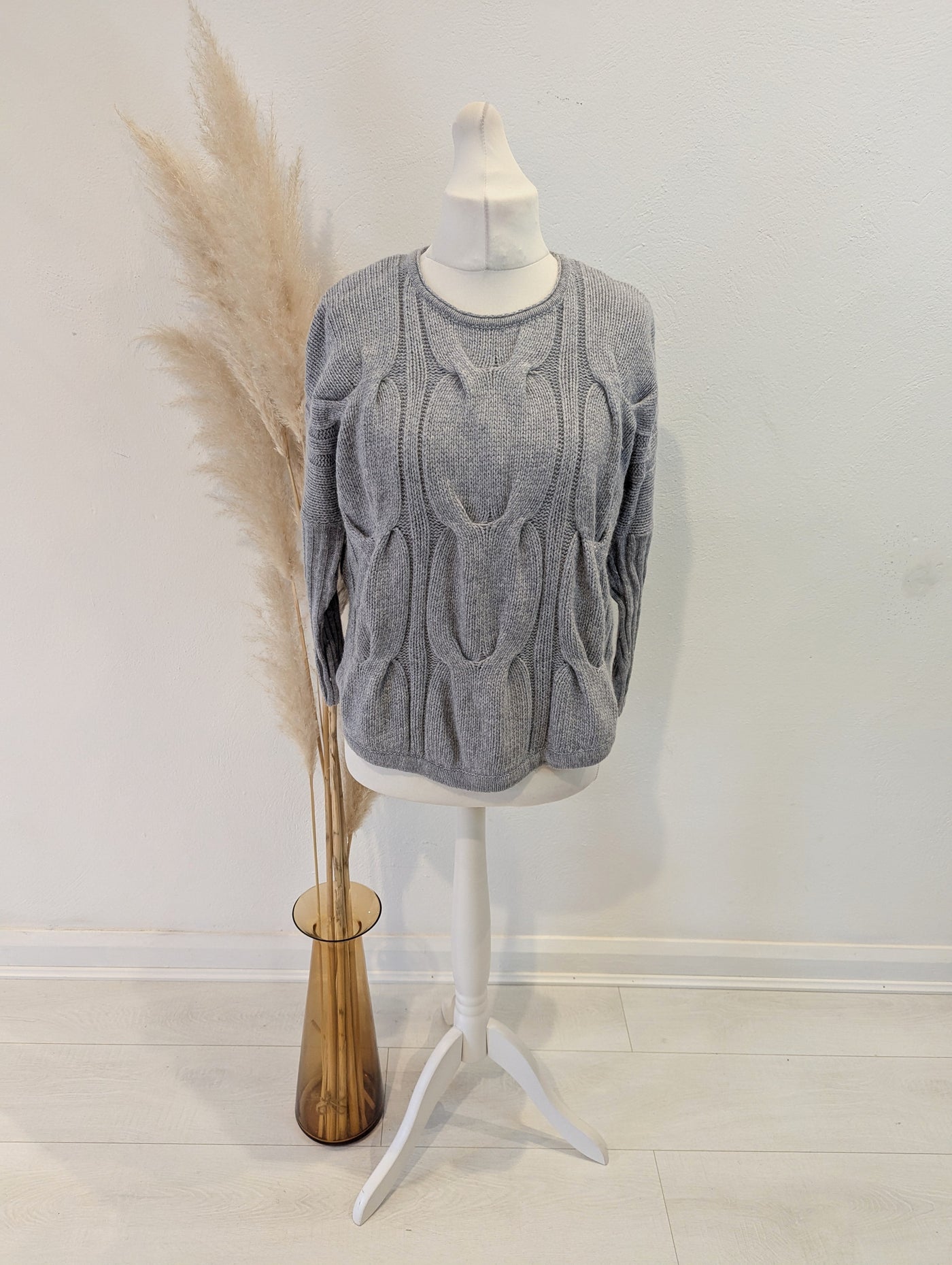 Laren Vidal Grey Jumper M