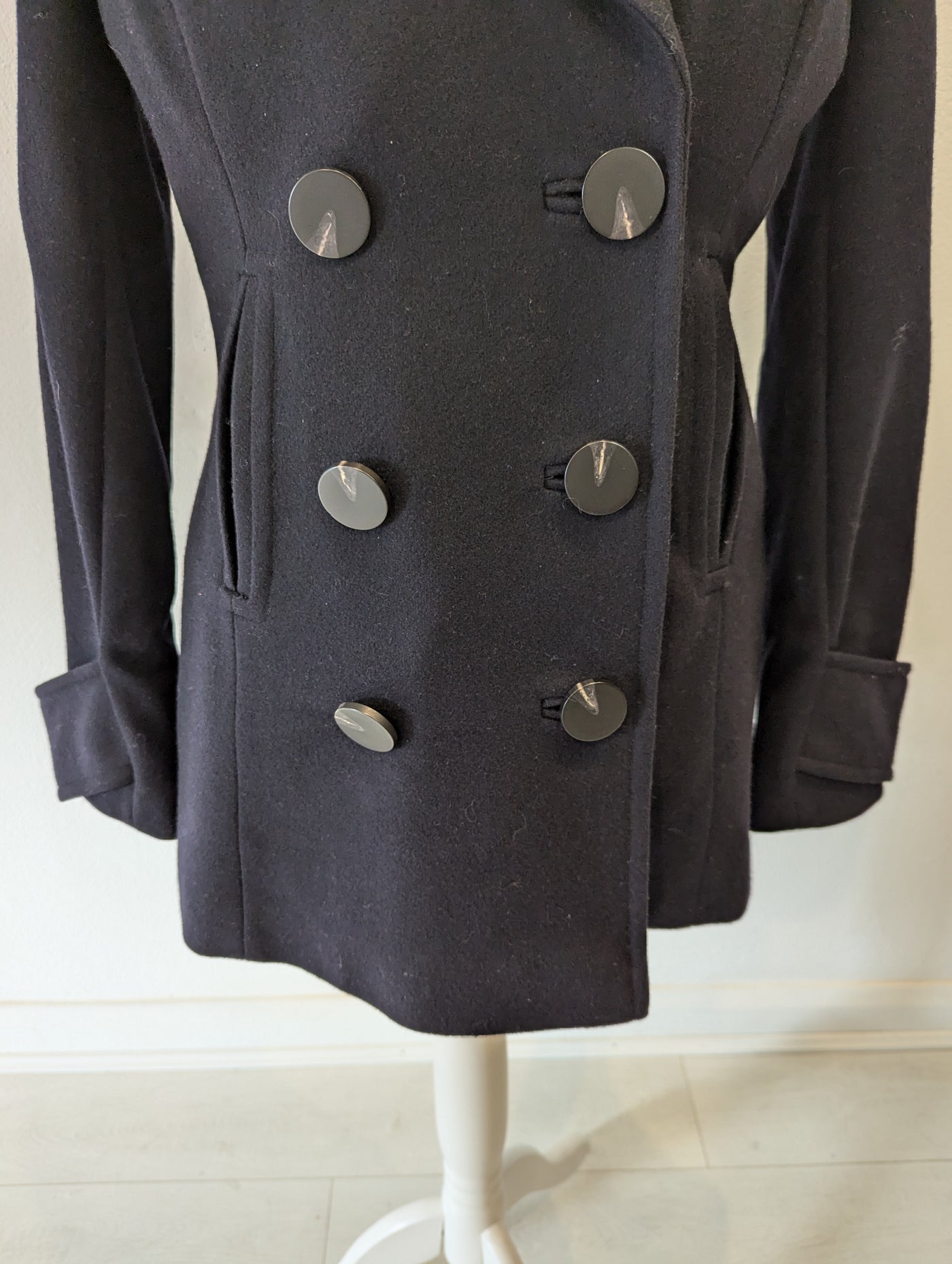 Next Black wool Coat 10