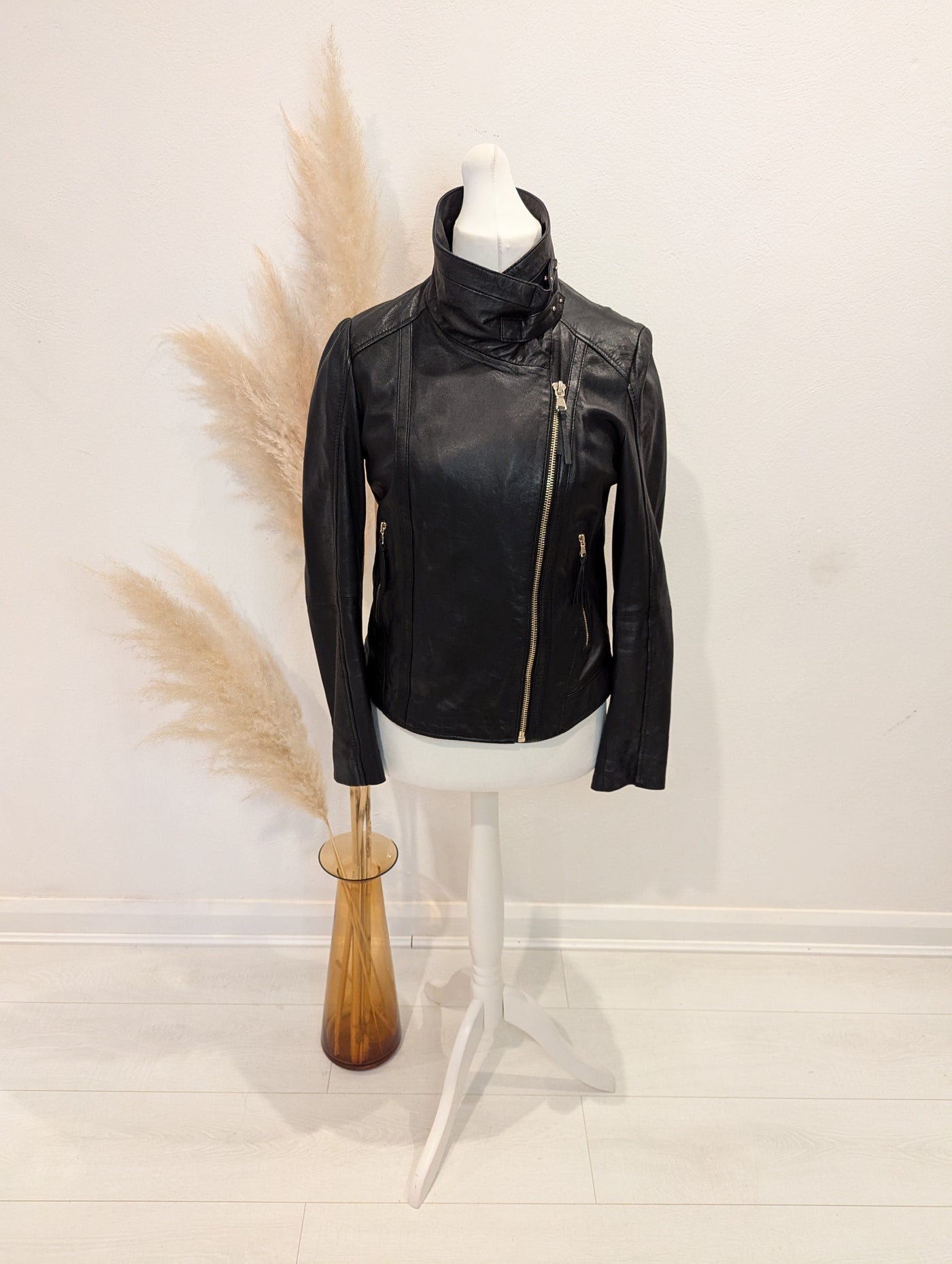 MNG Leather Jacket L