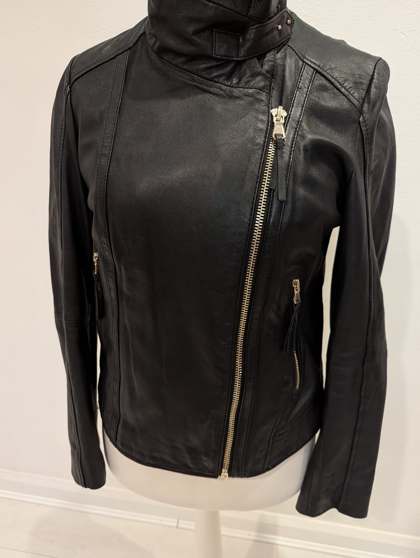 MNG Leather Jacket L