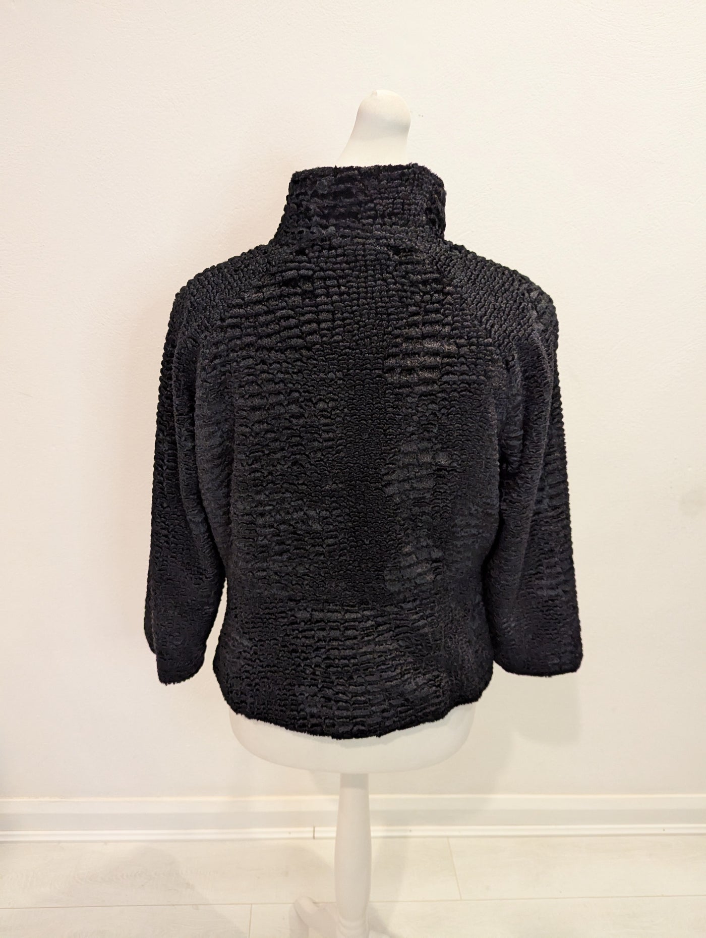 Madeleine Black Chenille Jacket 14