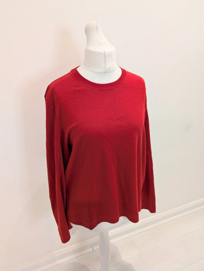 COS Red Sweatshirt L RRP £35