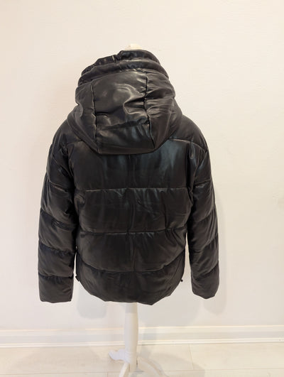 Guess Black Puffa Coat L