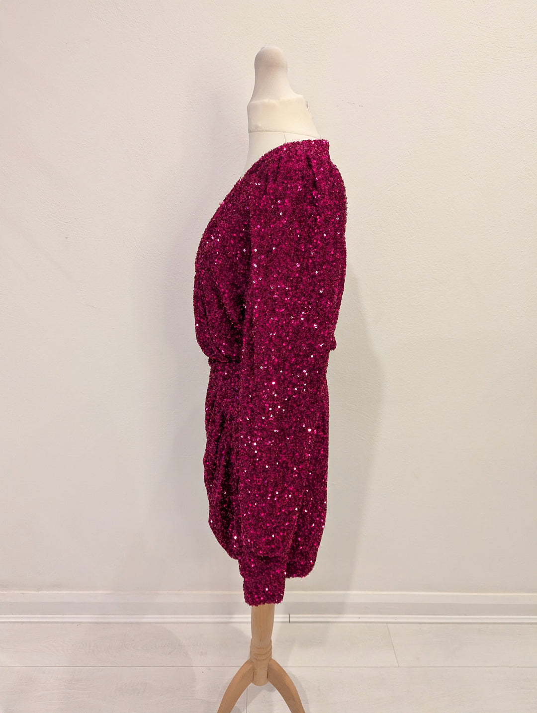 & Other stories Pink Sequin Dress 10 – The Wardrobe