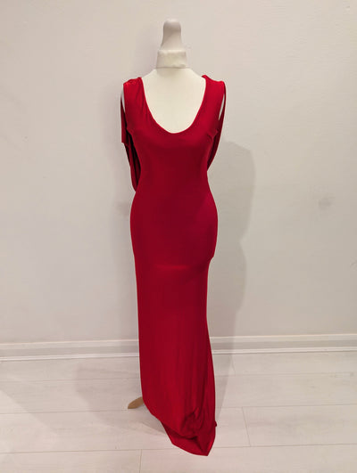 Goddess London Red Maxi Dress 10