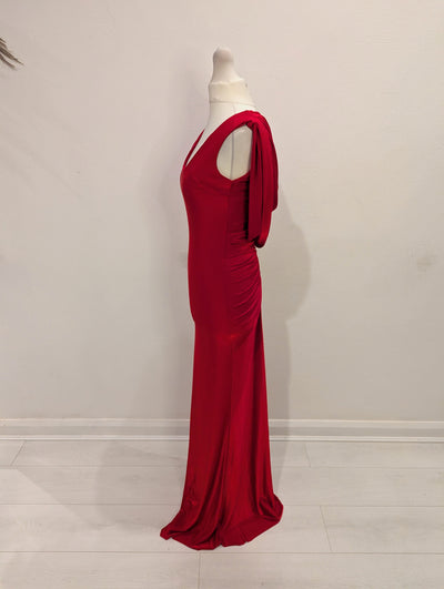 Goddess London Red Maxi Dress 10