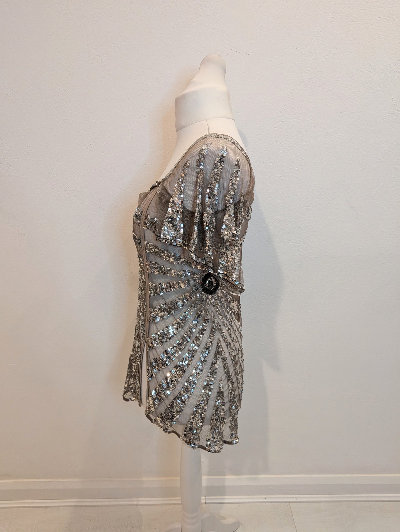 Temperley Sheer Sequin Top 12