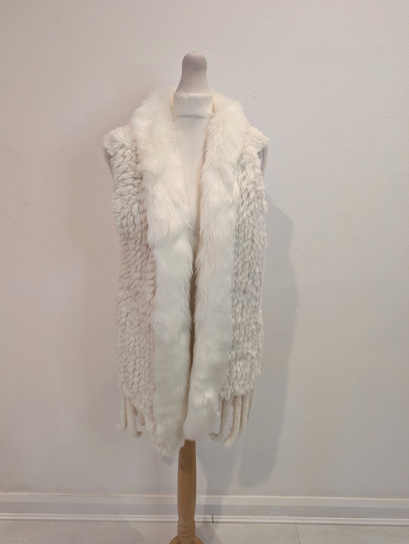 Passioni cream gilet S