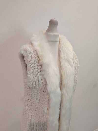 Passioni cream gilet S