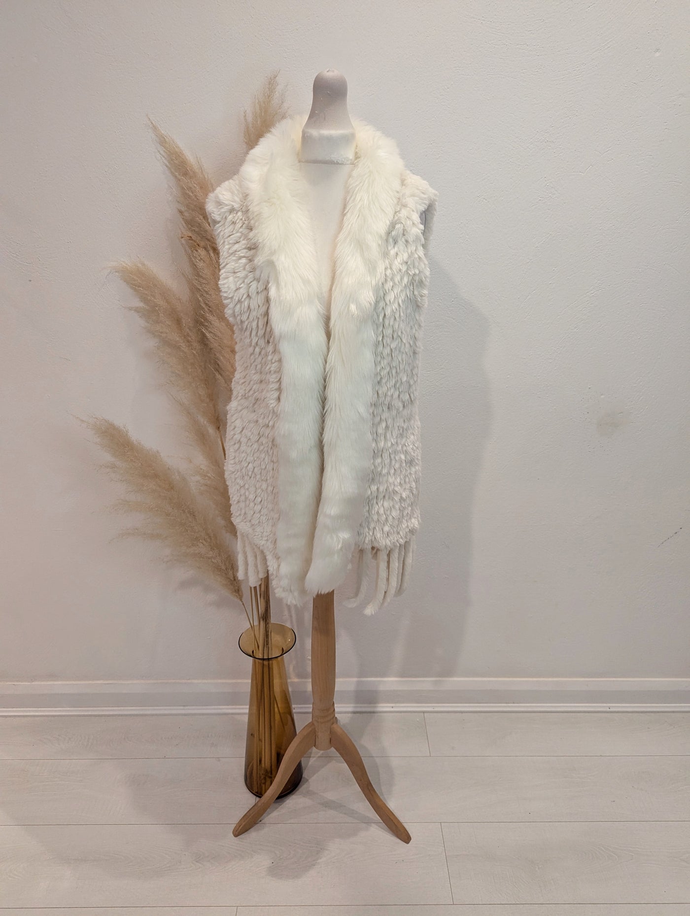 Passioni cream gilet S