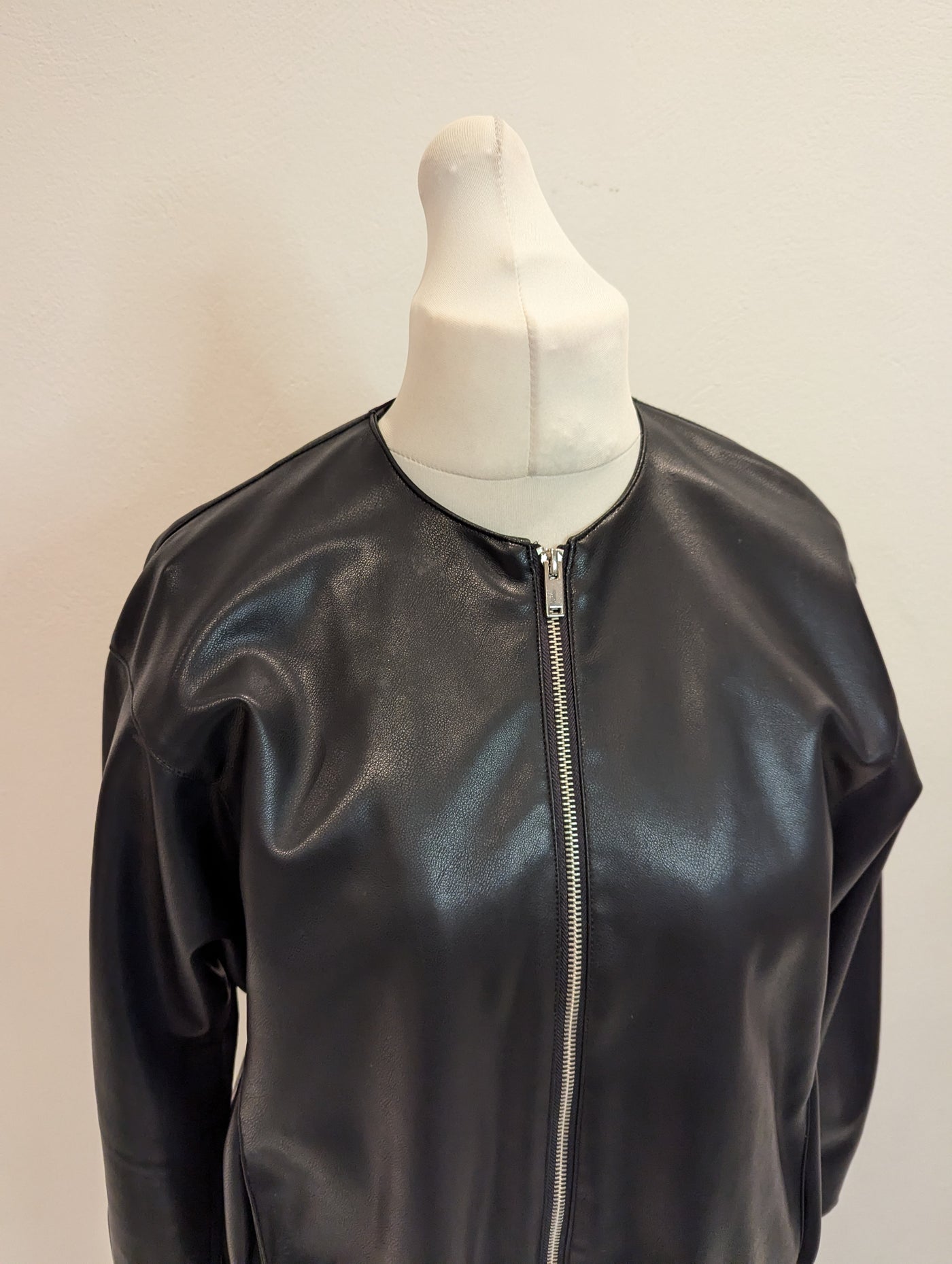 Gallery pleather bomber 12