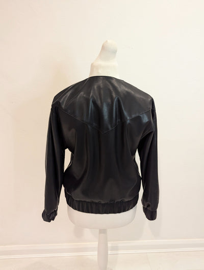 Gallery pleather bomber 12